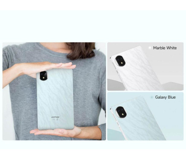 uleFone Tab A9 Pro 4GB/128GB LTE Marble White - 1488851 - zdjęcie 3